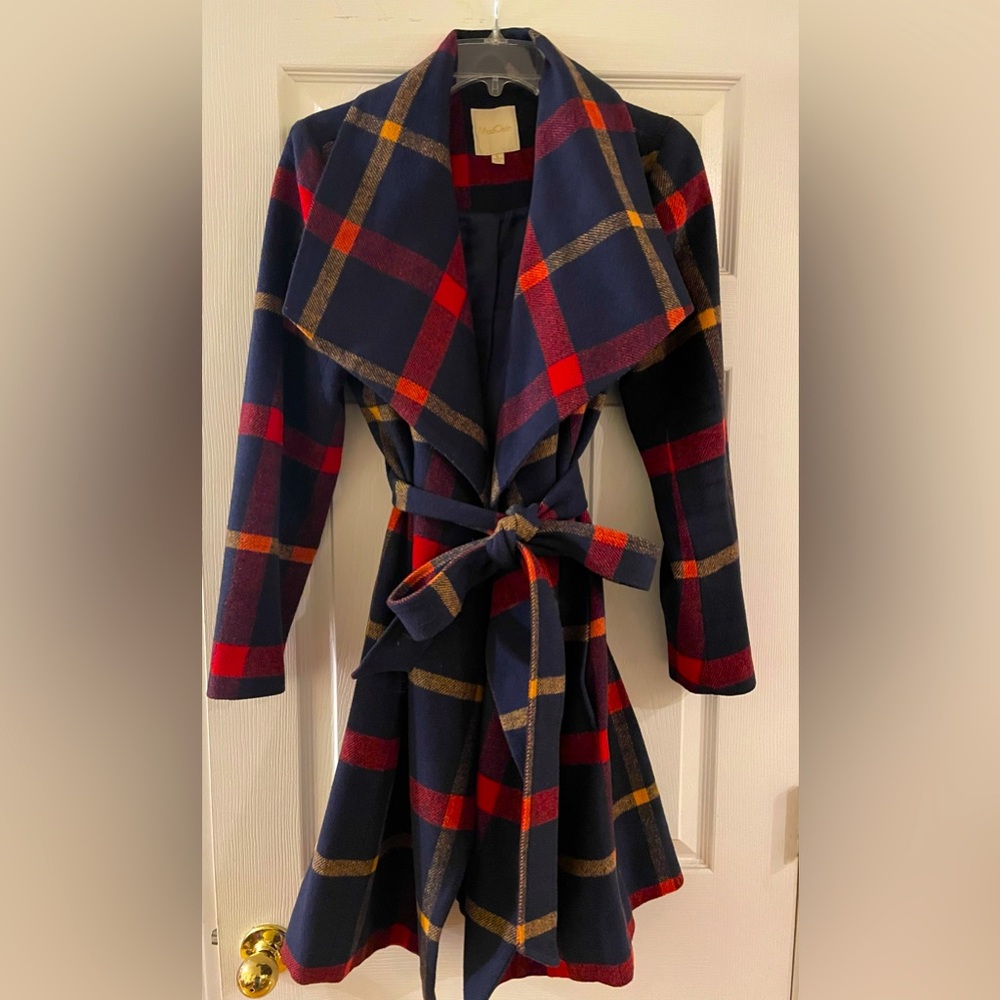 Mod Cloth Wrap Coat